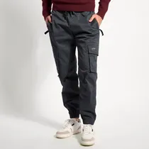 Comprar Babucha Hombre Kevingston Cargo Belton Liso Gris Noche
