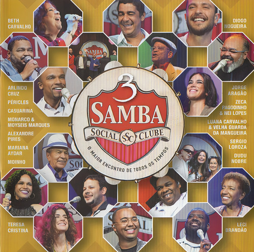 Cd Samba Social Clube 3 - En vivo