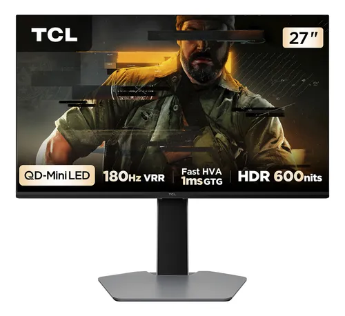 Monitor Gamer TCL 27 Polegadas QLED Mini LED QHD G64 180Hz 1ms (G...