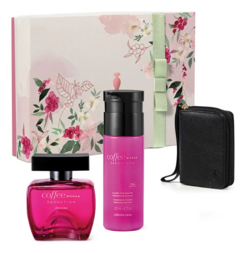 Kit Presente Coffee Woman Seduction O Boticário Perfumaria