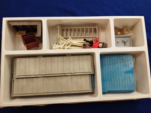 Banco Playmobil Antiguo Azul (Usado)