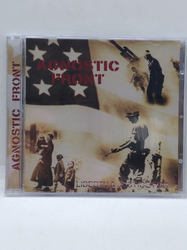 Agnostic Front Liberty & Justice For Cd Nuevo