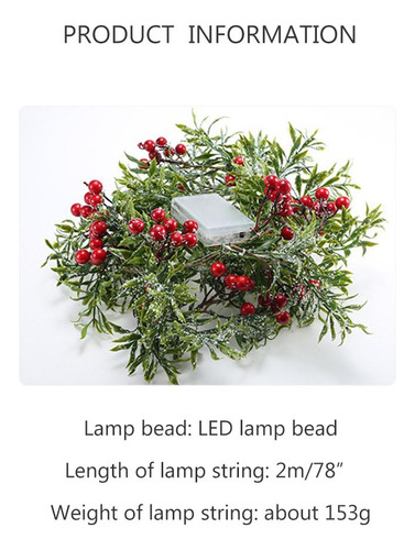 Guirnalda De Luces Led De 2 Metros Y 20 Ledes
