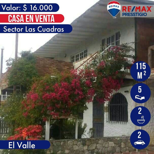 Imagen 1 de 20 de En Venta Acogedora Casa, El Valle Sector Las Cuadras. Mérida
