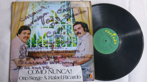 Vinyl Vinilo Lp Acetato Otto Serge Y Rafael Ricardo Como Nun