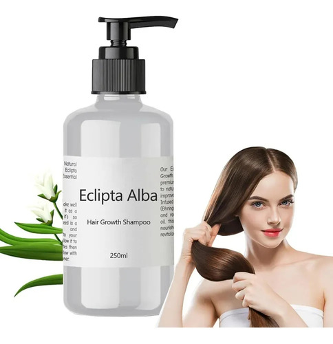 Champú Eclipta Alba Para El Cabello, Champú Eclipta Alba