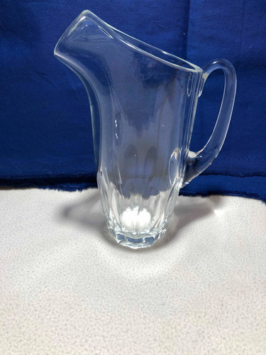 Antigua Jarra De Cristal Tallada S4 (Usado)