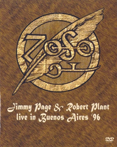 Robert Plant & Jimmy Page - Argentina 1996 (dvd)