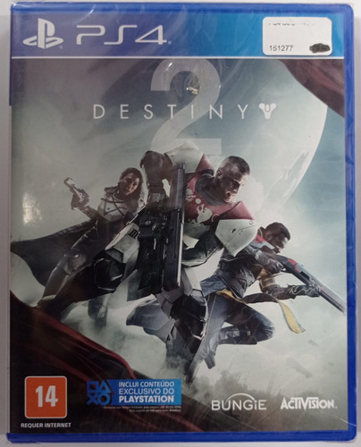 Jogo Destiny 2 Ps4 Físico Novo Lacrado