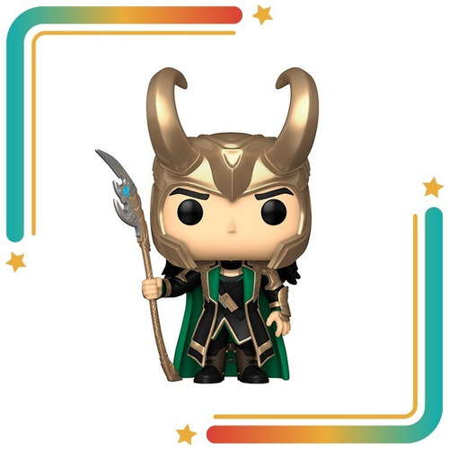 Funko Pop! Marvel: Avengers - Loki Con Cetro #985
