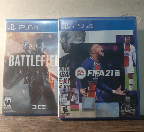 Combo 2 Juegos Ps4 (físico) - Fifa 21 Y Battlefield 1