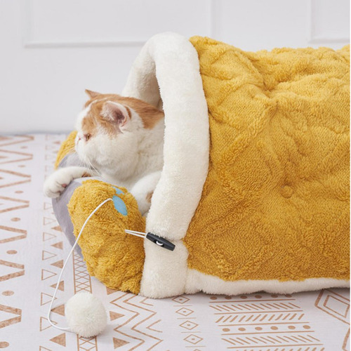 Cave Pet Dog Bed Sleeping Pelota De Juguete Interactiva,