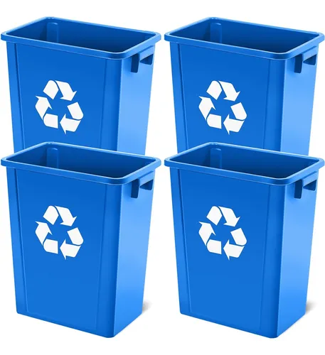 4 contenedores de reciclaje hotsell