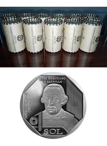 Cono De 20 Monedas Serie Numismática Bicentenario 1821-2021