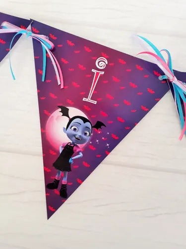 Banderines Personalizados Vampirina