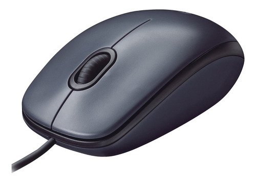 Mouse Óptico Usb Logitech M90 · Cómodo Diseño Ambidiestro