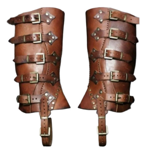 Cosplay Medieval Renaissance Samurai Pu Legs