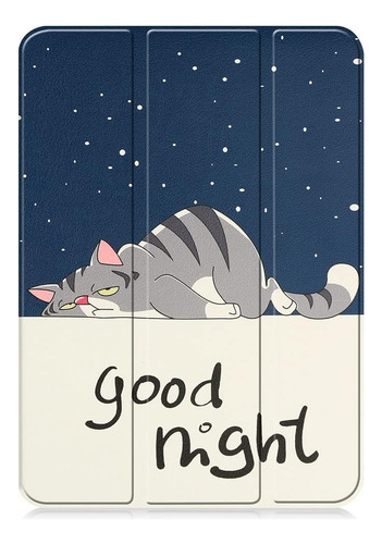 Mica + Funda Smart Case Para iPad 10.2 7a 8a Y 9a Gato
