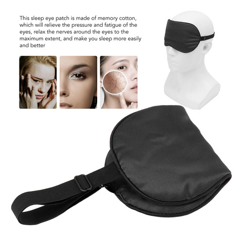 ~ Sombra De Ojos 3d Memory Cotton For Dormir, Bloquea La Luz