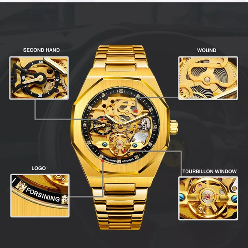 Relojes Mecánicos Automáticos Forsining Luminous