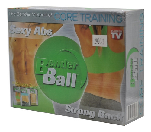 Balon De Ejercicios Bender Ball Tv Pilates + 3 Cd Fit + Obse