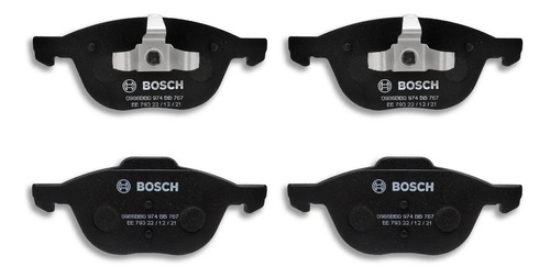 Kit Pastilha Freio Bosch Focus 1.6 16v Bb767 + Bb796