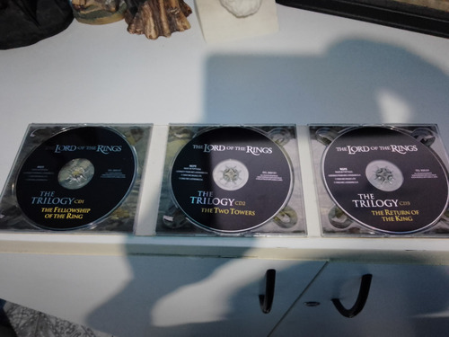 Cd The Lord Of Rings , The Trilogy (imp,3 Cds) (Usado)