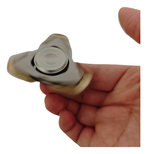 Fidget Spinner Triple Hoja Metalico Juguete Sensorial Cube