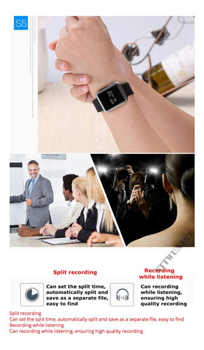 Imagen 6 de 9 de Reloj Grabador De Voz (reloj Espia)