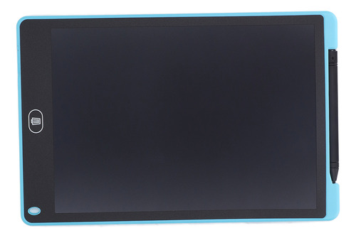 Tableta Electrónica Azul De 12 Pulgadas Con Escritura A Mano