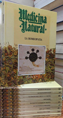 Libro Medicina Natural - 10 Tomos