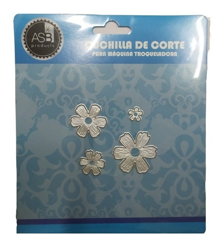 Set Troqueles Flores Corte 4 Piezas 13mm A 40mm Mod 0665