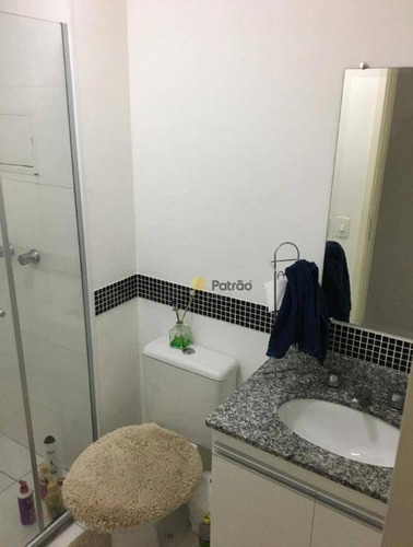 Apartamento Com 2 Dormitórios À Venda, 65 M² Por R$ 480.000 - Rudge Ramos - São Bernardo Do Campo/sp - Ap3148