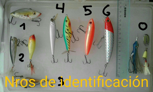 Señuelos Rapala Para Pesca Varios Modelos Y Medidas