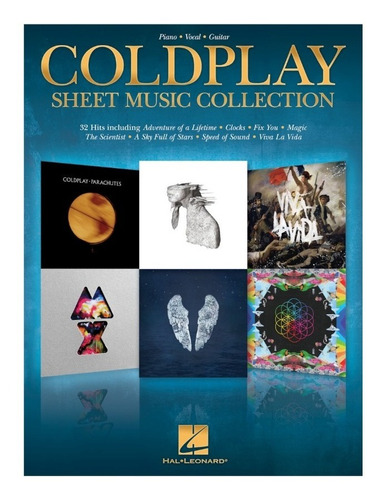 Coldplay Sheet Music Collection: 32 Hits.
