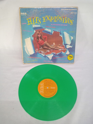 Lp Hits Explosivos Fresa Acida/tokens/los Chicanos Etc 1971 (Usado)