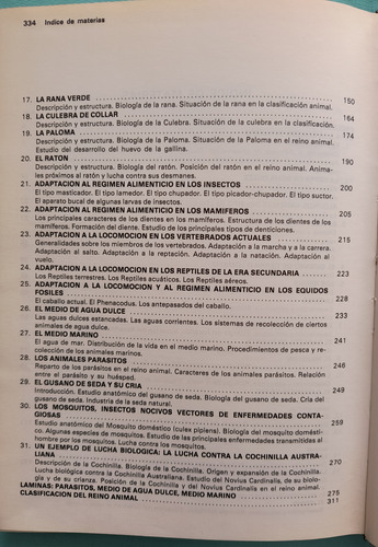 Zoología Las Ciencias Naturales 1a Ed 1979 (Usado)