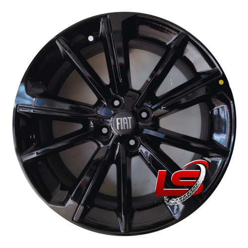 Llanta Original Aleacion Fiat Cronos R17 Black Edition Ls