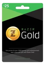 Comprar Tarjeta Razer Gold Gift Card - Usd 25 - Digital