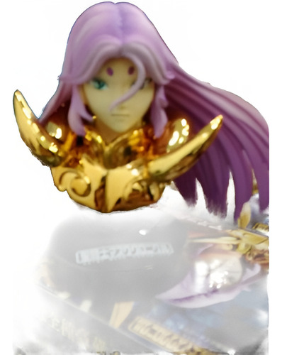 Cavaleiros Do Zodíaco Mu De Aries Busto Bandai Boneco Mask (Usado)