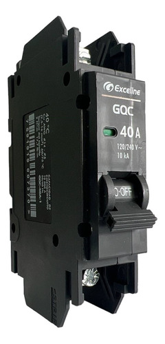 Breaker Superficial Gqc Termomagnetico 40amp 1 Polo