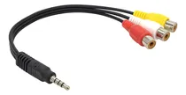 Comprar Cable Video 3.5mm Jack A 3 Rca Audio Video A 3 Rca Hembra