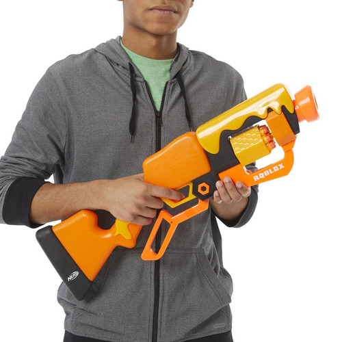 Lanzador Nerf Roblox Adopt Me! Bees! Naranja