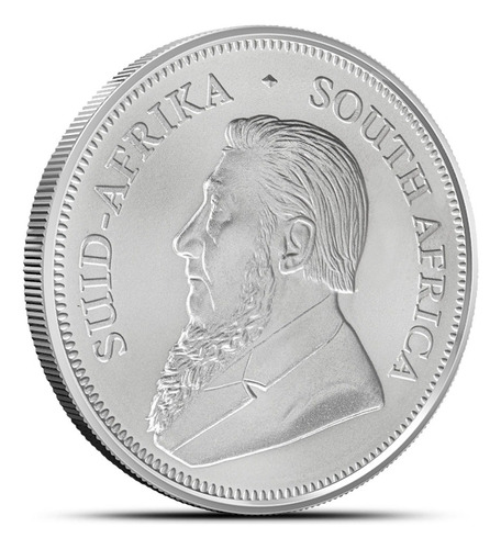Krugerrand Moneda Plata 2024 Sudafrica 1 Onza Troy .999