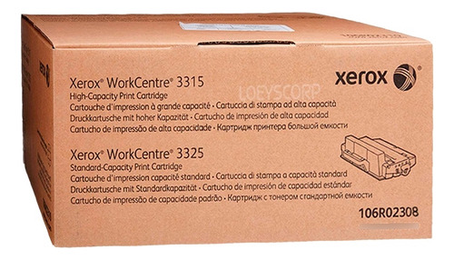  Toner Xerox Workcentre 3315 Standard- 106r02308- Original