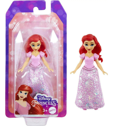 Disney Princess Ariel Small Doll, Red Hair & Blue Eyes
