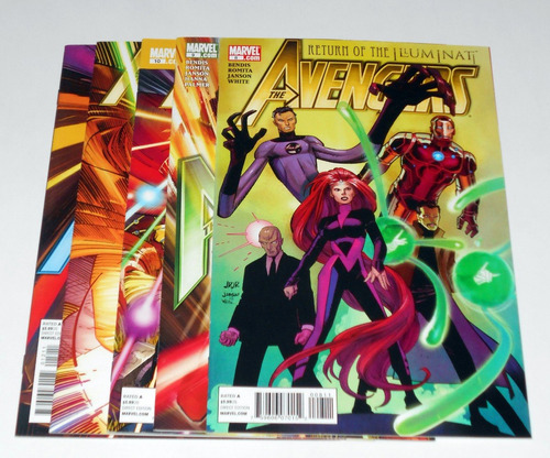The Avengers Vol.4 #8 A 12 - Infinity Gauntlet - Completo)