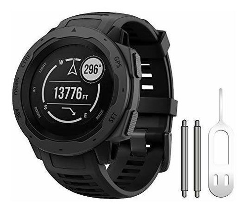 2 Mallas De Silicona Garmin Instinct 2/ Solar/ Tactical _i