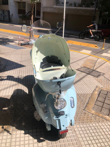 Scooter Vespa Eléctrica Sunra Vintage Litio Motor 3000w