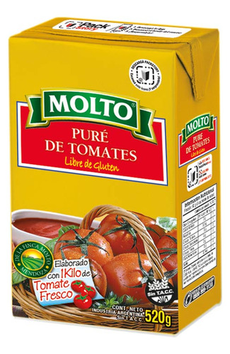 Pure   520 Gr Molto Pure De Tomates
